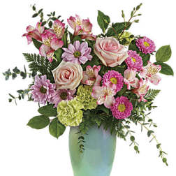 Teleflora's Enamored With Aqua Bouquet