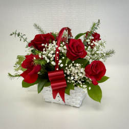 Be Mine Rose Basket