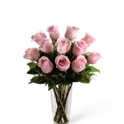 The FTD Pink Rose Bouquet