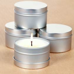 Artisan soy blend tin candle