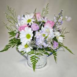 Splendid Watering Can Bouquet