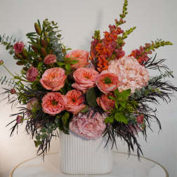 Blush Garden Luxe – Designer Floral Arrangement