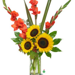 Sunrise Sunflowers