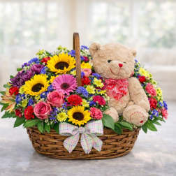 Sunny Smiles Gift Basket