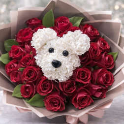 Pure Love Pup Bouquet