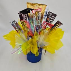 Crawfordsville High School Graduation Candy Basket