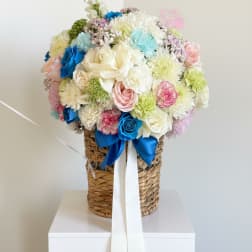 Baby Blue Basket