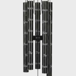 30" Amazing Grace White Dove Wind Chime