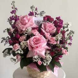 Fairy tale flower basket
