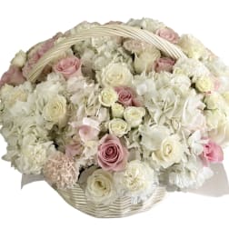 Large Basket of Flowers