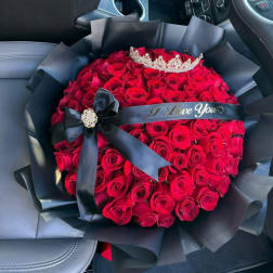 Ramo Buchon Lovers 100 rosas