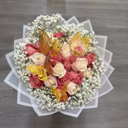 WHITE PINK SURPRISE