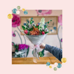 Spring Wrapped Bouquet