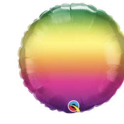 Ombree Foil Balloons
