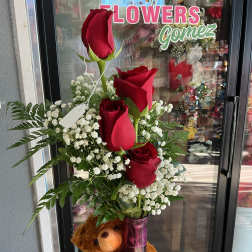 Teddy Hug Roses