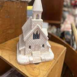 Small Light Up Church Plays Amazing Grace