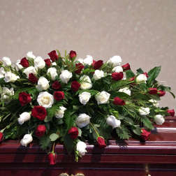 Rose Tribute Casket Spray