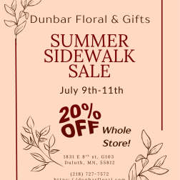 Limited Time! Sidewalk Sale July 9th - 11th