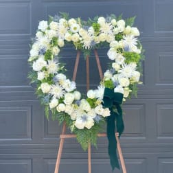 White Forever Heart