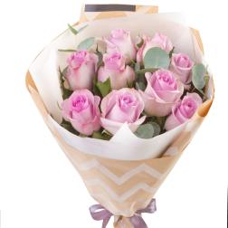 Blush Elegance Rose Bouquet