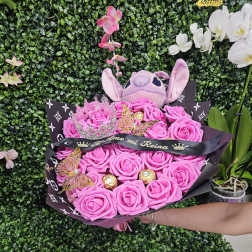 PINK STITCH BOUQUET