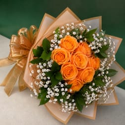 Citrus Glow Bouquet