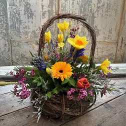 A Tisket, A Tasket A Spring Flower Basket