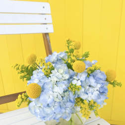 Summer Hydrangea Arrangement
