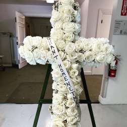 Sympathy Cross Arrangement