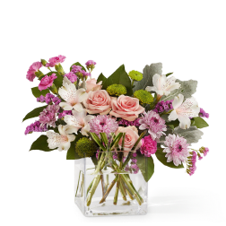Pink Suede Bouquet