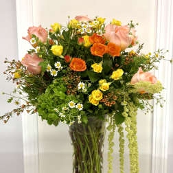 Golden Garden Delight By VLM Flowers