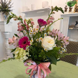Blushing Blooms