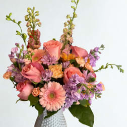 sweet blush arrangement