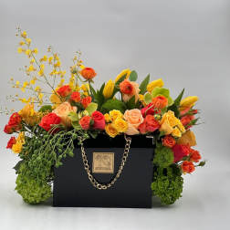 Golden Garden Handbag