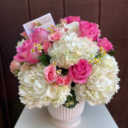 Roses and Hydrangeas Arrangement