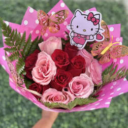 Sweet Kitty Bouquet Ramo