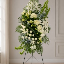 Emerald Grace Standing Sympathy Spray
