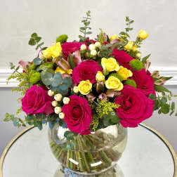 Citrus Rose Garden By VLM Flowers