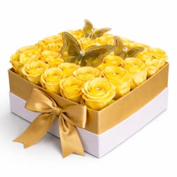 Yellow Lovely Box