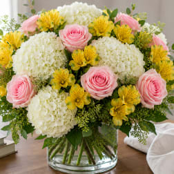 Golden Blush Garden