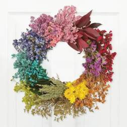 Rainbow Wreath