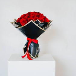 Camille Rouge ( 50, Premium Red Roses Bouquet)