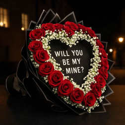 Corazon con mensaje Secreto.