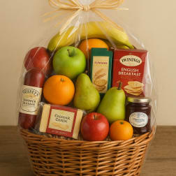 Fruitfully Festive Gourmet Gift Basket
