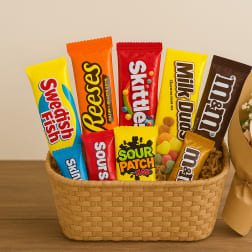 Treat Yourself Candy Basket
