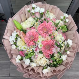 Dusty Rose Bouquet