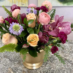 Peach and Amethyst Luxe