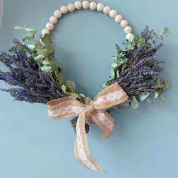 Aromatic English Lavender & Eucalyptus Wreath (Summer Limited)