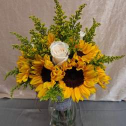Sunflower Wedding Bouquet