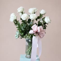 White Roses Bouquet
